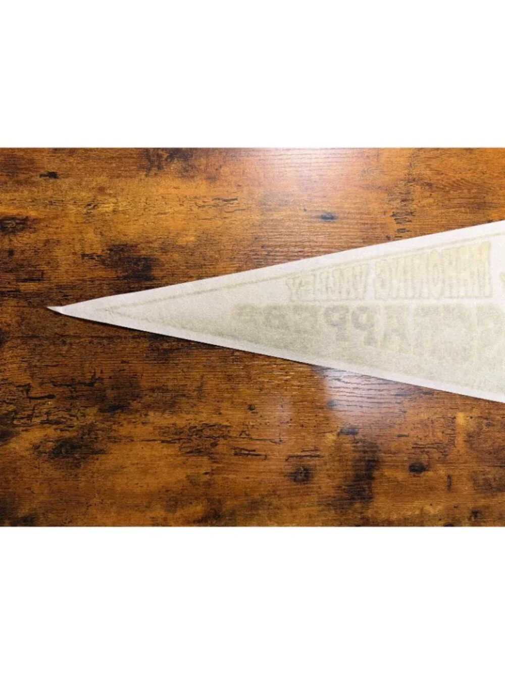 Vintage Mahoning Valley Scrappers baseball Inaugural Season pennant